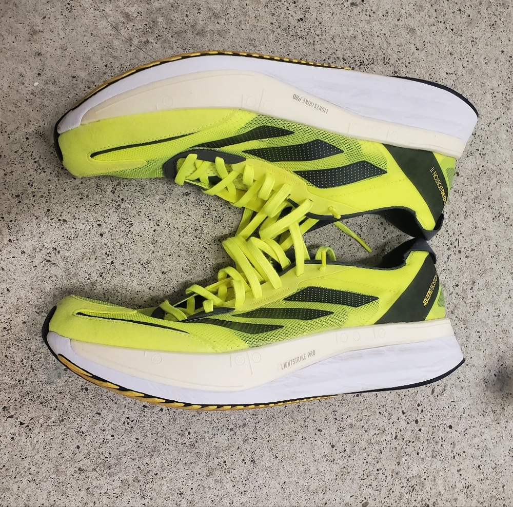 Adidas Adizero Boston 11 Running Shoe Mens Size 12.5 Super Shoe Racing Shoe